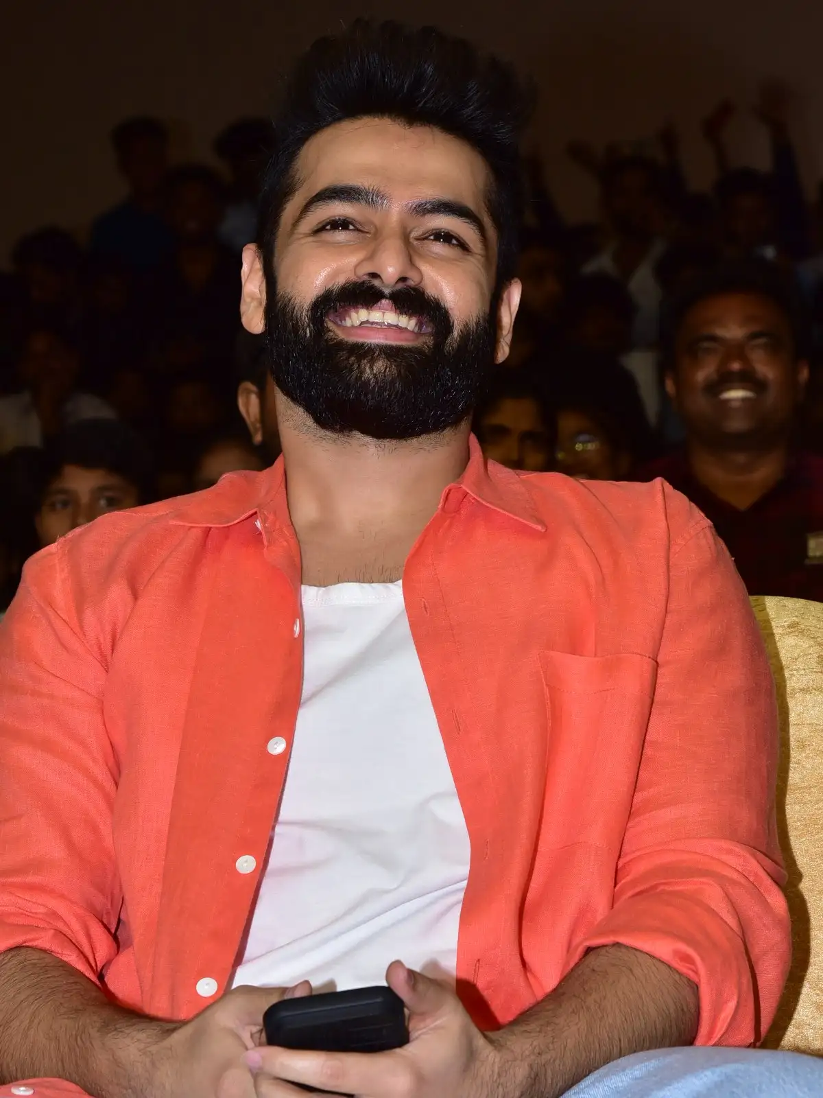 Ram Pothineni at Skanda Movie Cult Jaathara Event
