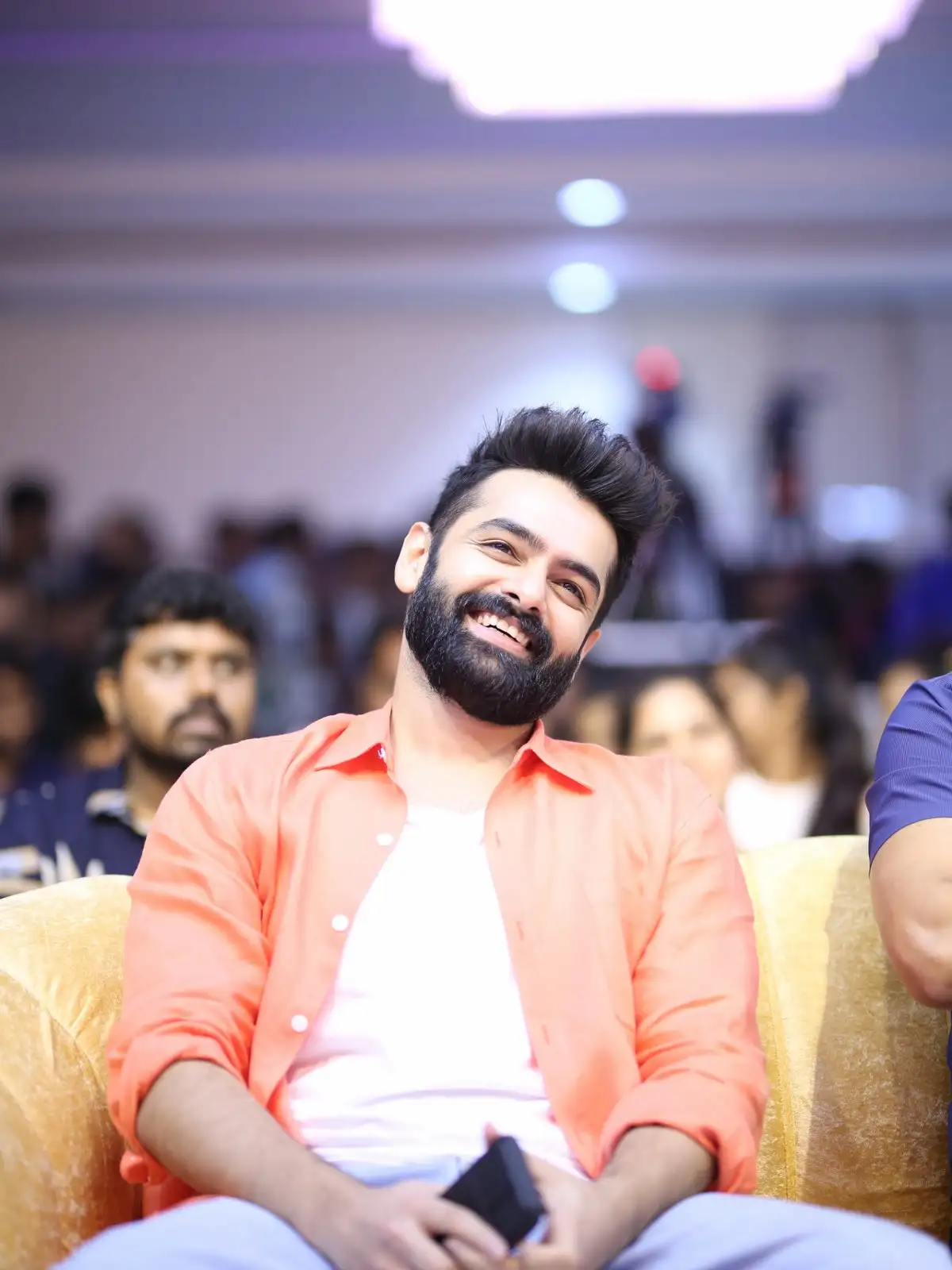 Ram Pothineni at Skanda Movie Cult Jaathara Event