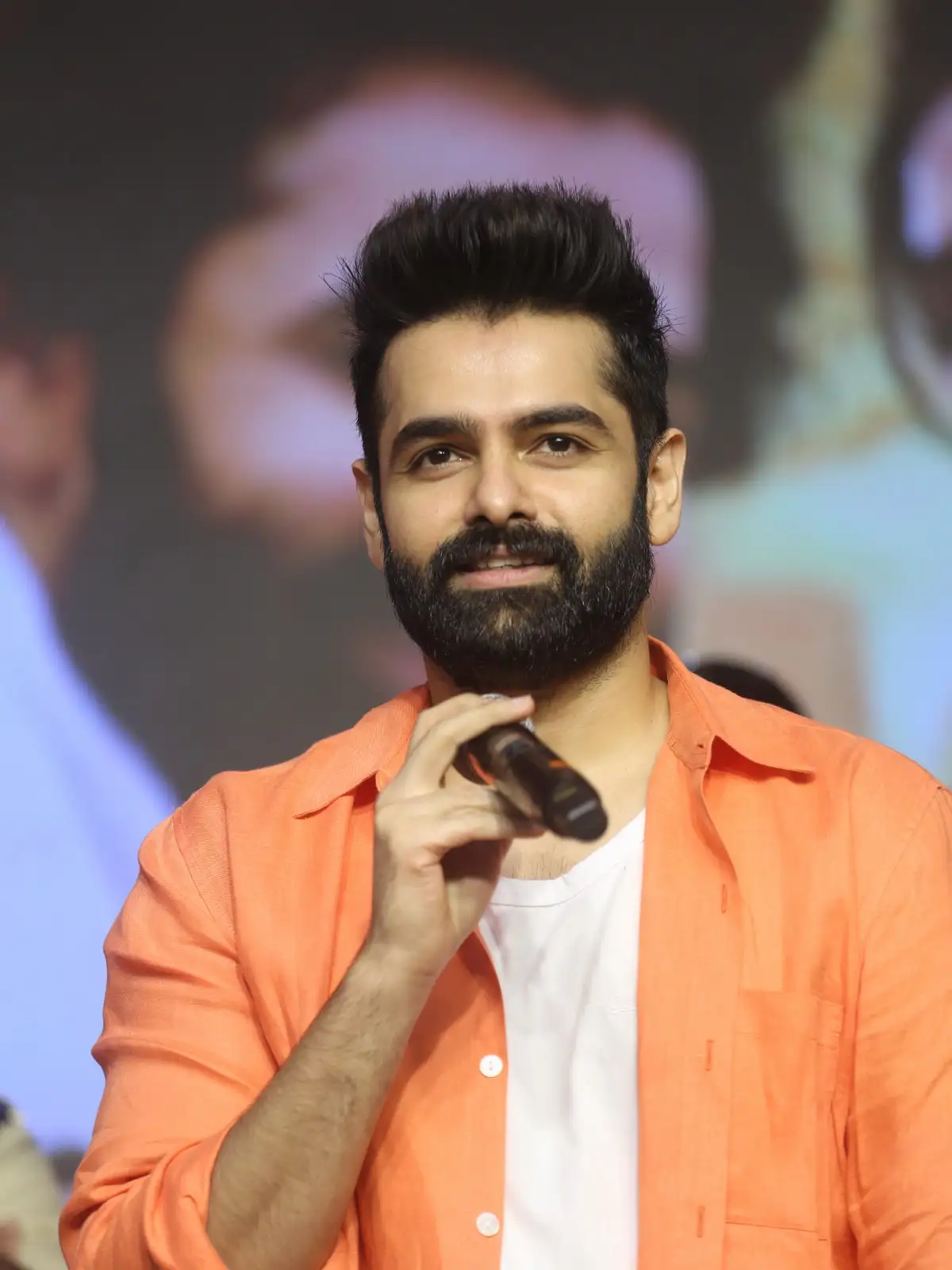 Ram Pothineni at Skanda Movie Cult Jaathara Event