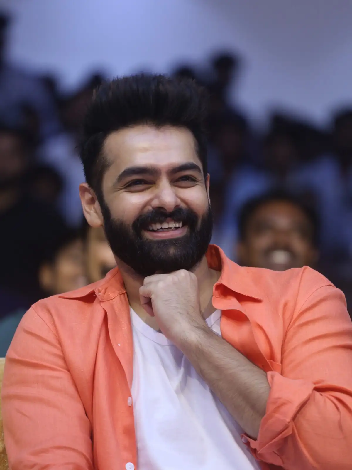 Ram Pothineni at Skanda Movie Cult Jaathara Event