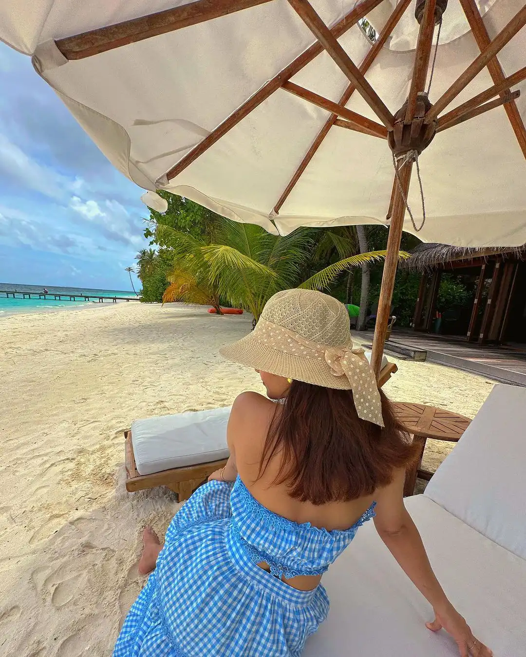 Ruhani Sharma Enjoying in Beaches at Bali
