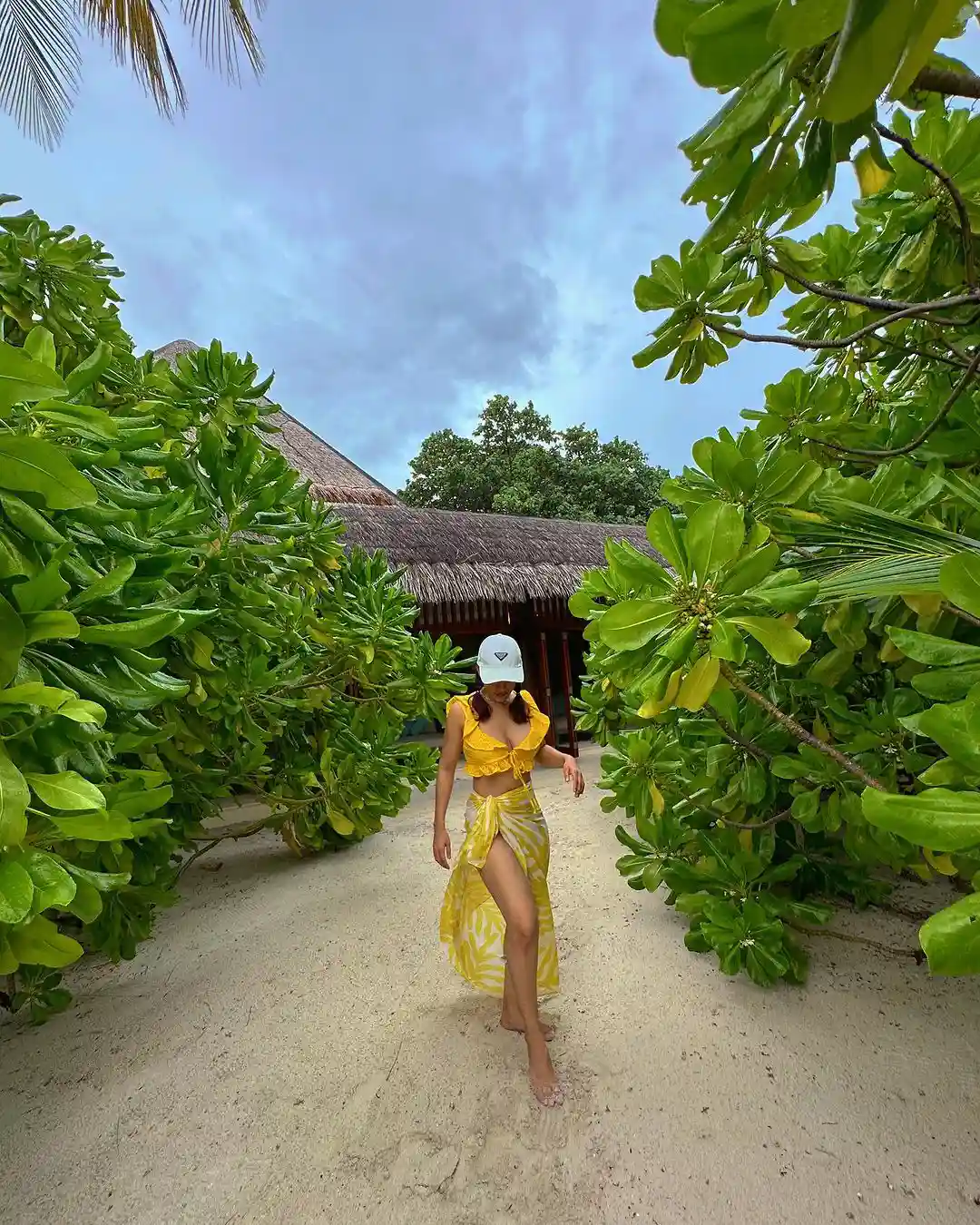 Ruhani Sharma Enjoying in Beaches at Bali