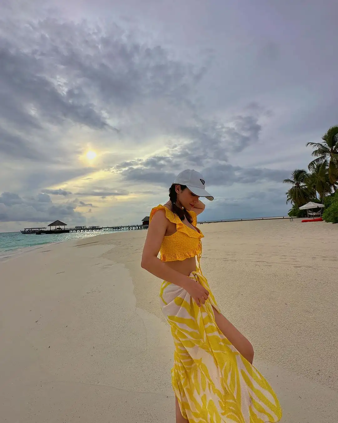 Ruhani Sharma Enjoying in Beaches at Bali
