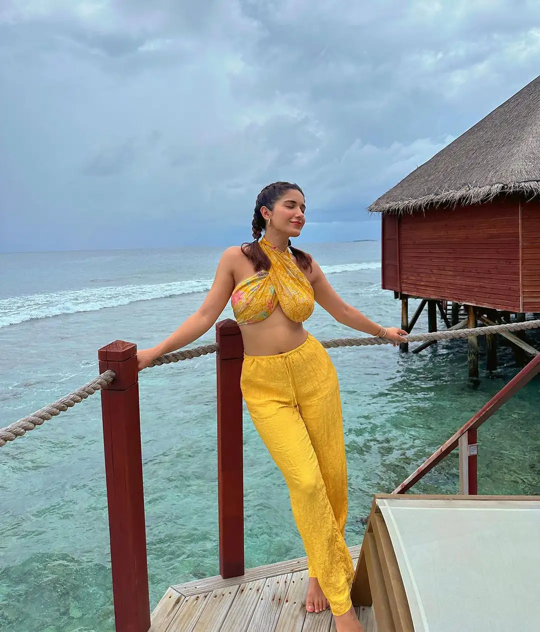 Ruhani Sharma Enjoying in Beaches at Bali