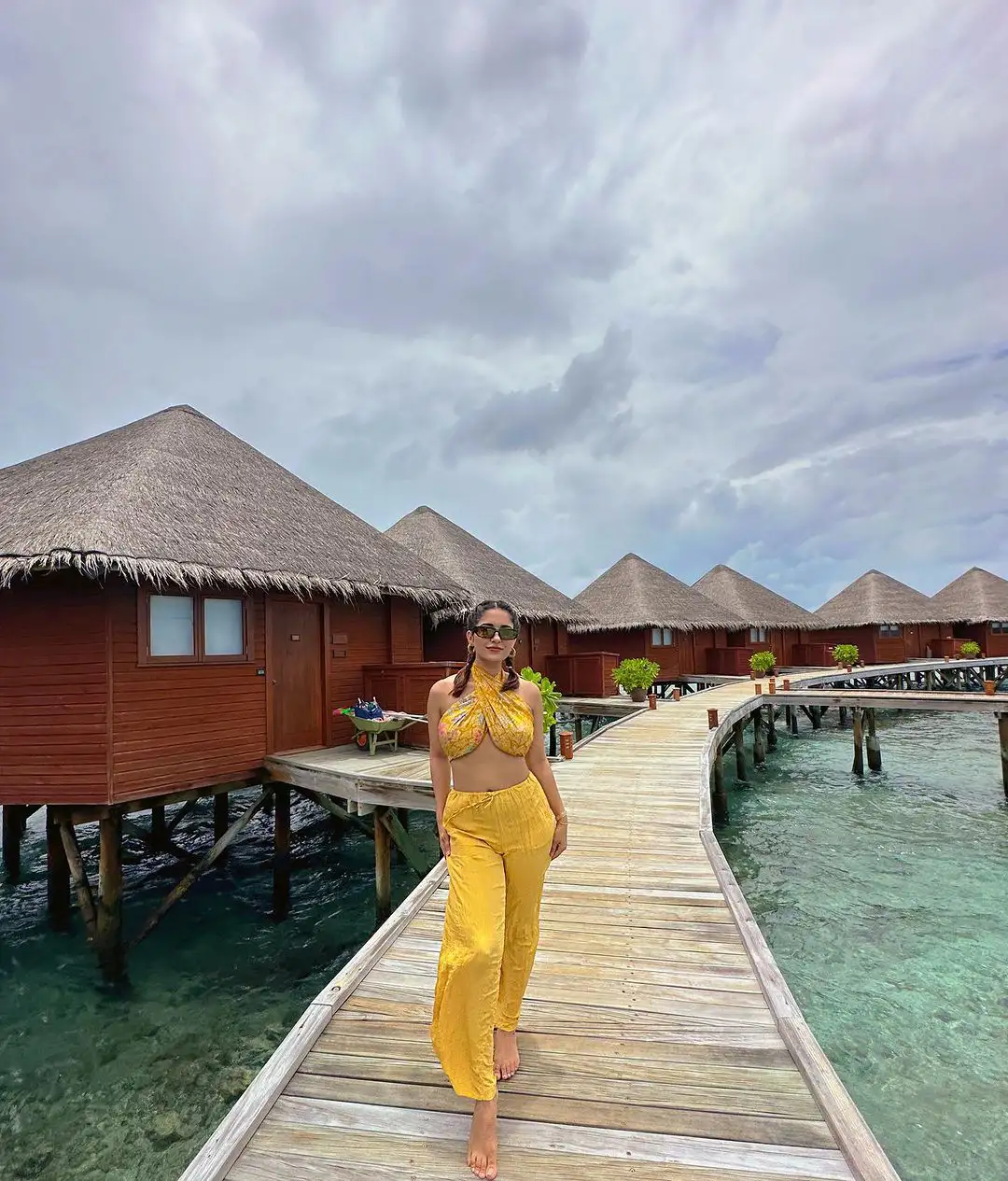 Ruhani Sharma Enjoying in Beaches at Bali