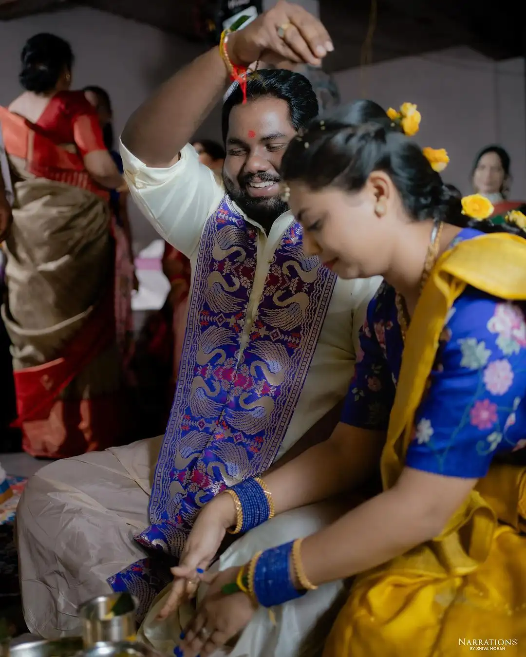 Sai Dharam Tej at Tollywood Comedian Harsha Chemudu new home photos