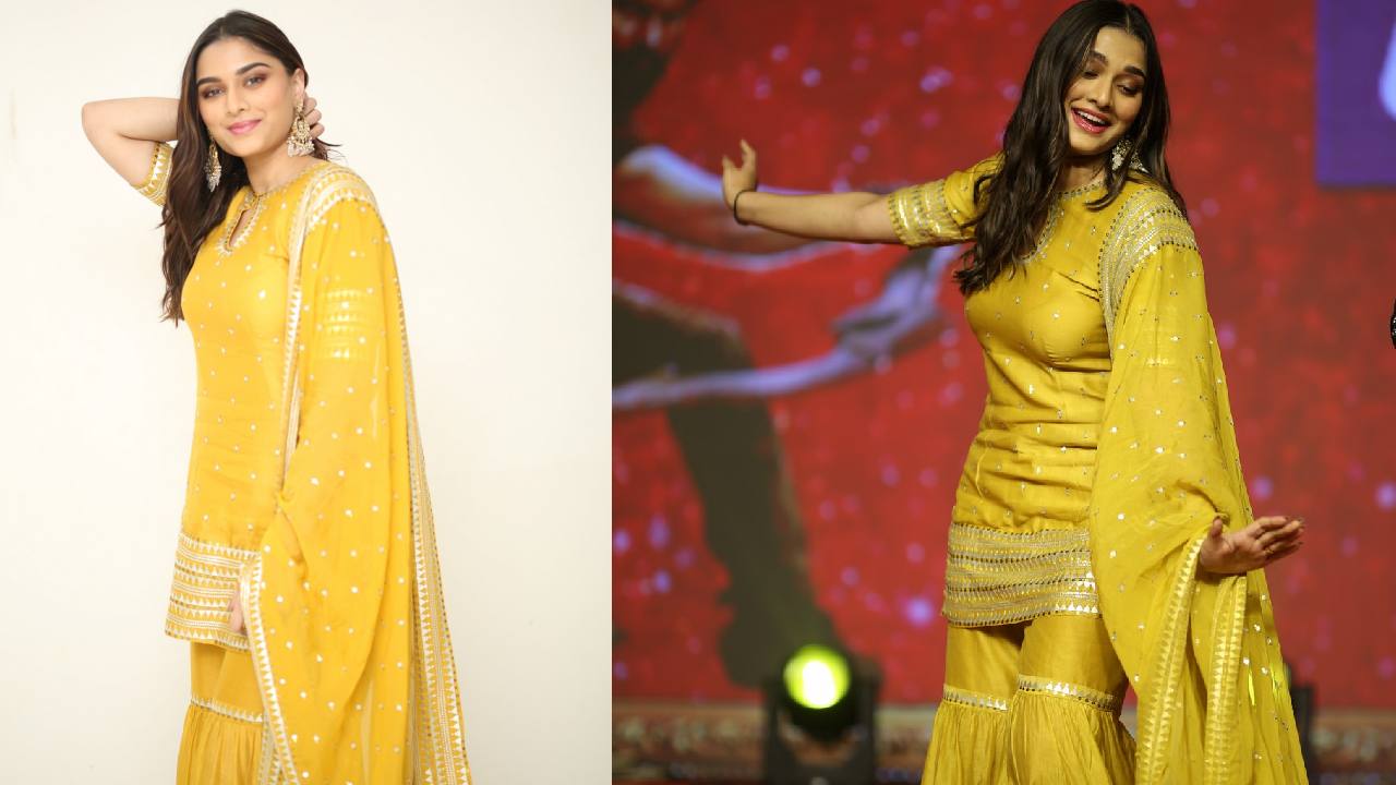 Saiee Manjrekar : స్కంద న్యూ ట్రైలర్ రిలీజ్ ఈవెంట్లో తళుక్కుమన్న సయీ మంజ్రేకర్..