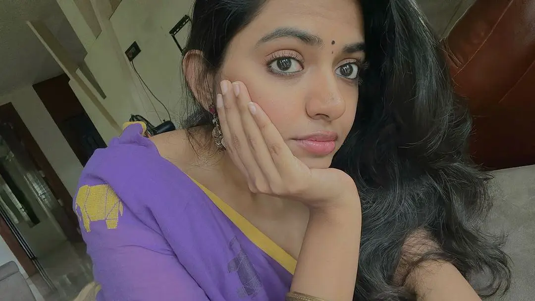 Shivani Rajashekar cute photos in Saree