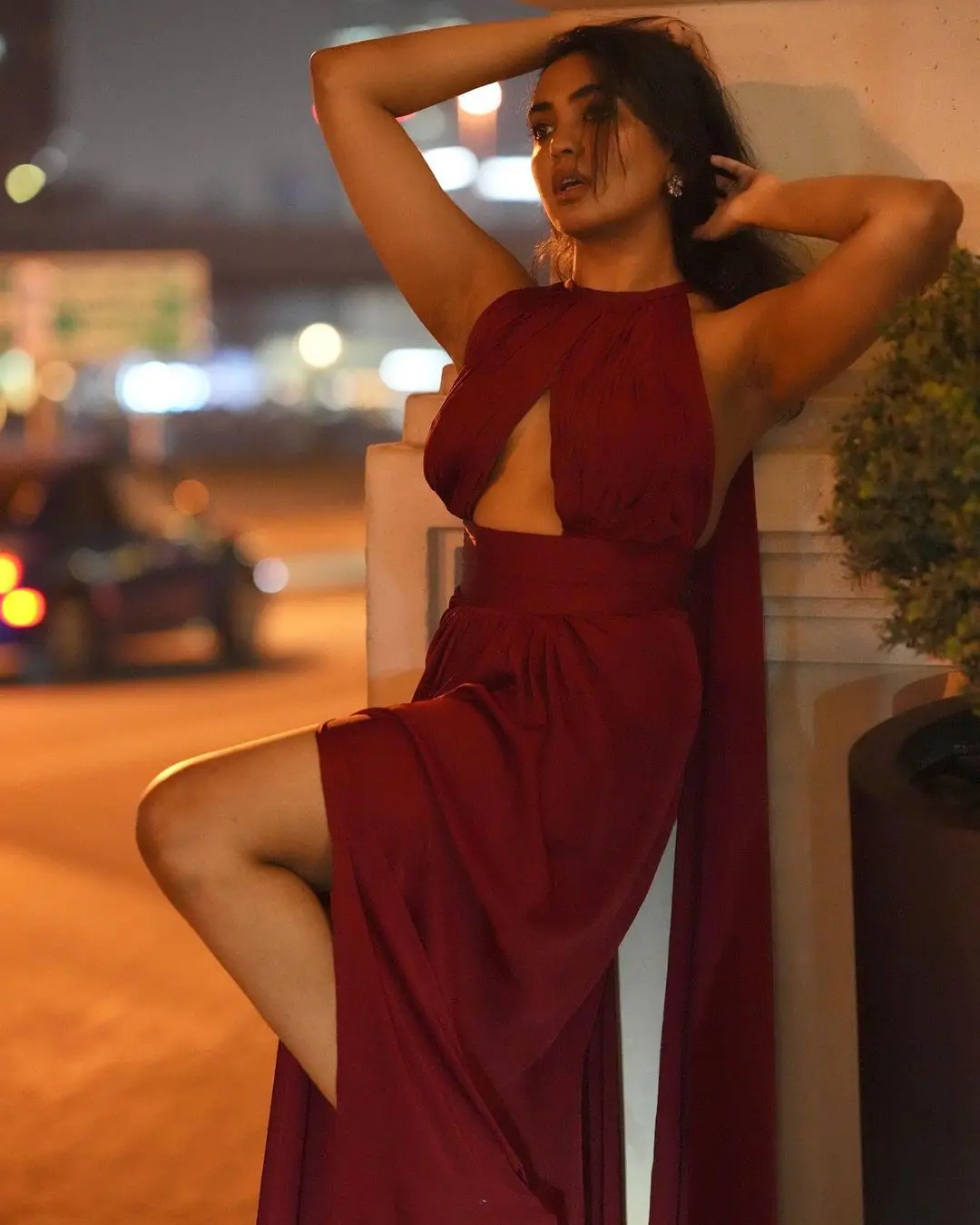 Shivathmika Rajashekar Sizzling Poses in Dubai