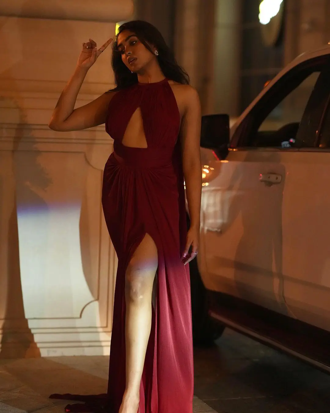 Shivathmika Rajashekar Sizzling Poses in Dubai