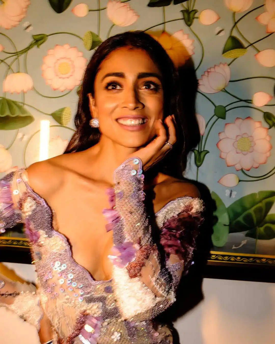 Shriya Saran Stunning Looks in Short Dress