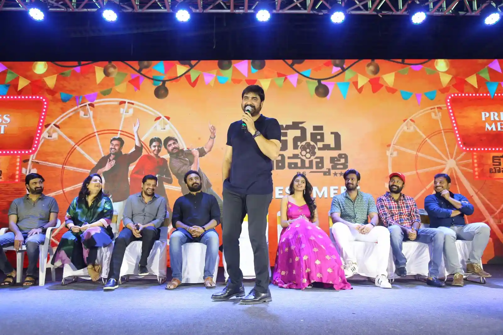 Srikanth Shivani Rajashekar Photos at Kota Bommali PS press meet