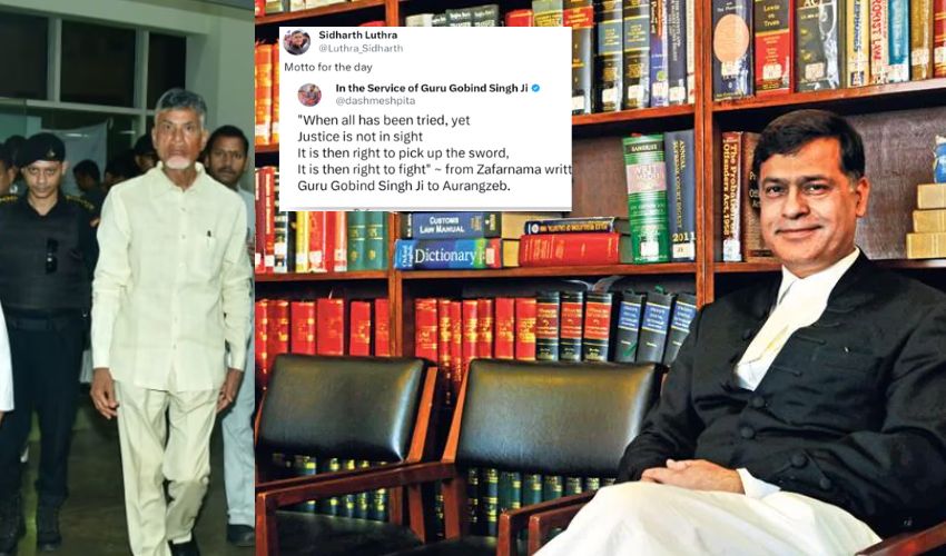 Supreme court lawyer Sidharth Luthra