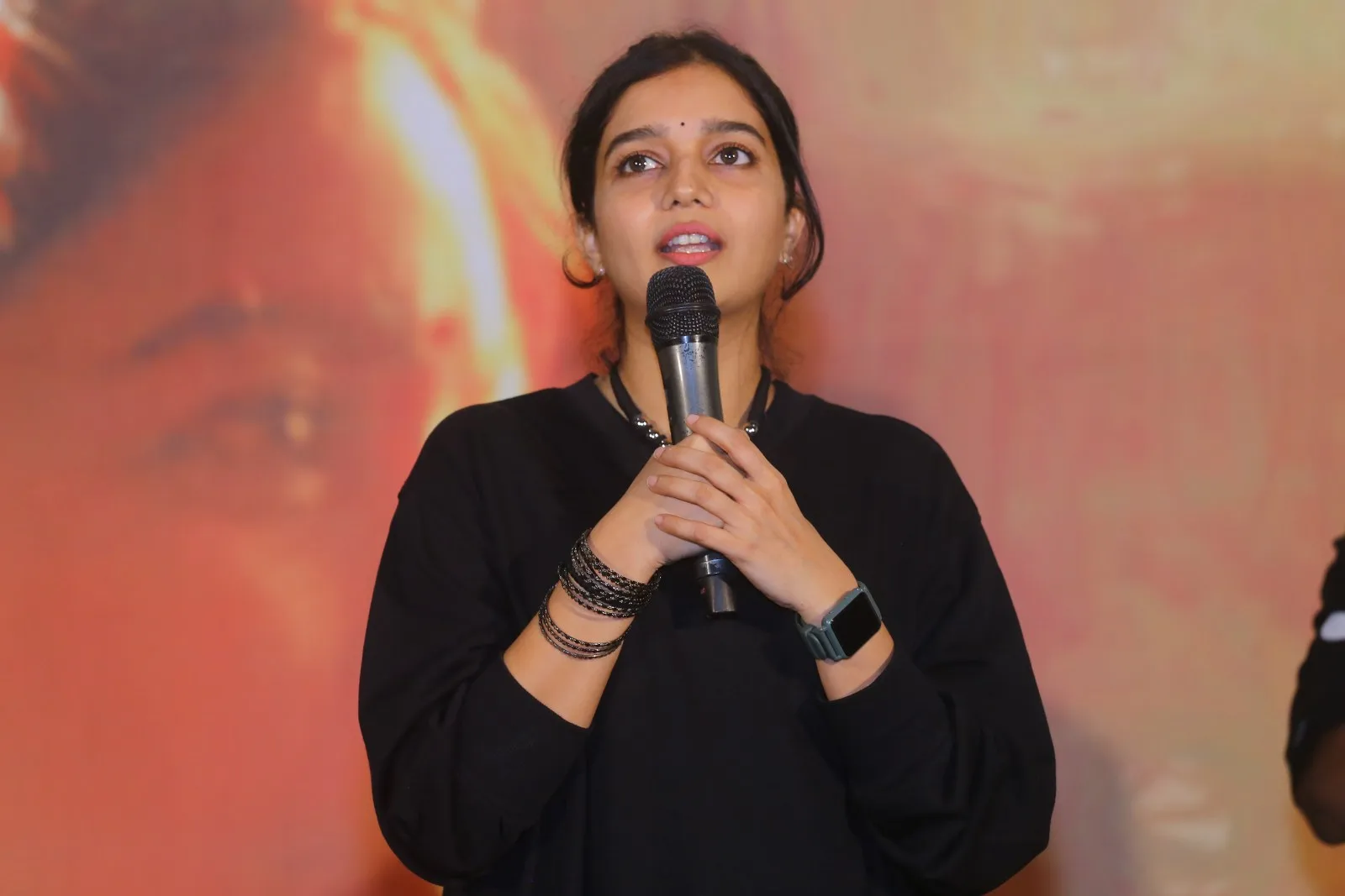 Swathi Reddy photos at Month of Madhu movie press meet