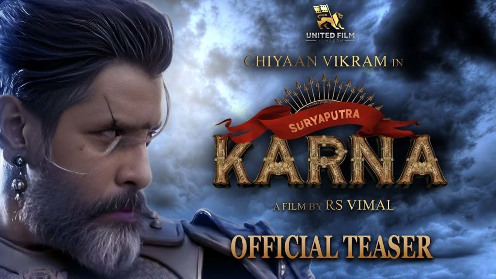 Tamil star actor Vikram Karna Movie teaser release