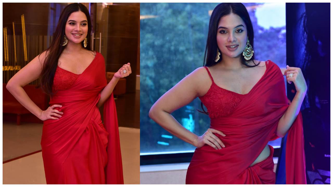 Tanya Hope : ‘వెపన్’ మూవీ ప్రెస్ మీట్‌లో తాన్యా హోప్ సోయగాలు..