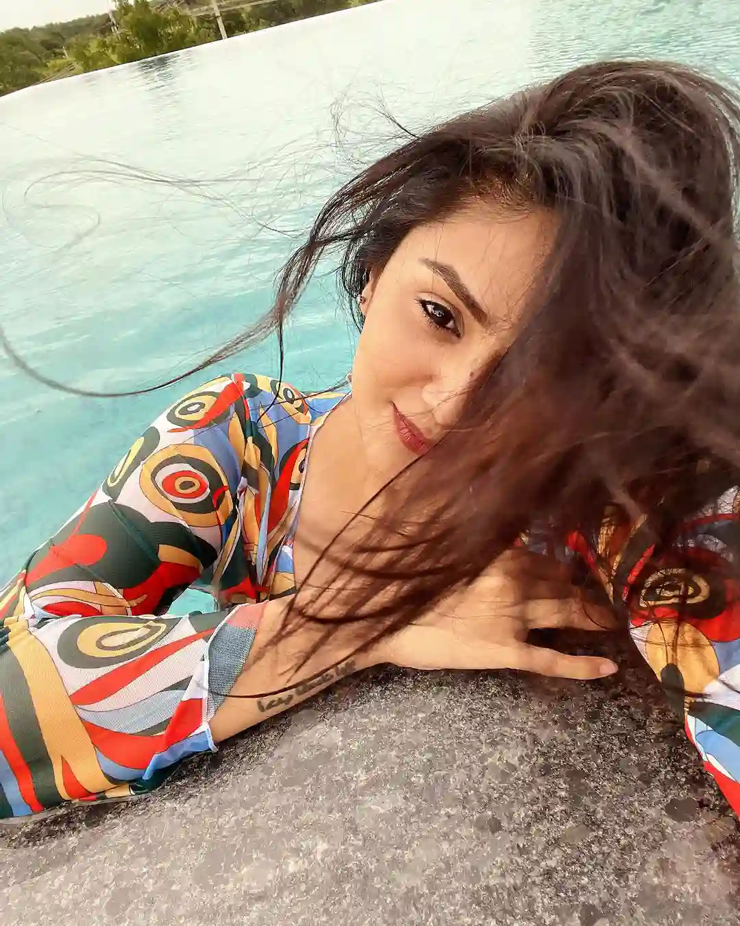Tollywood Anchor Sreemukhi Photos in her vacation trip