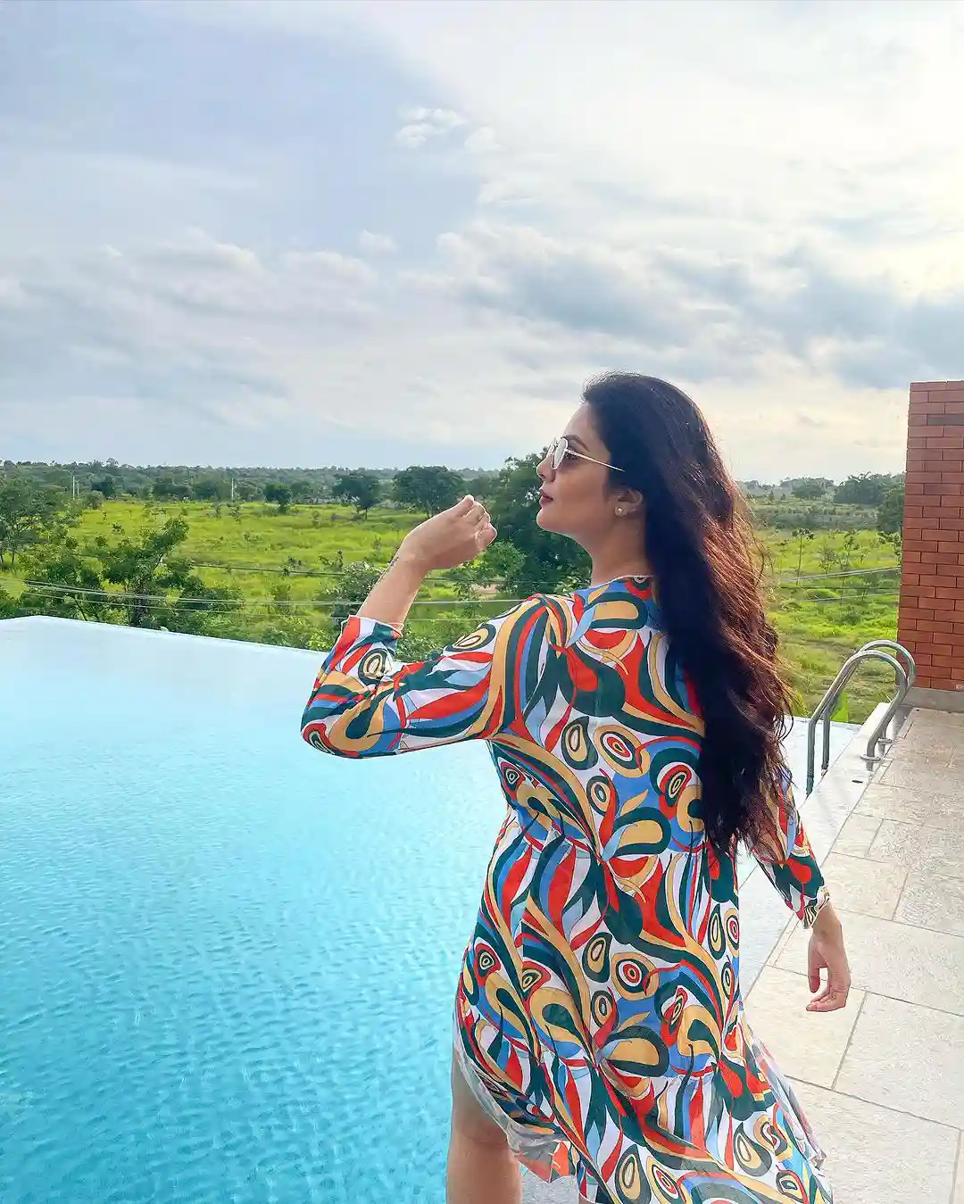 Tollywood Anchor Sreemukhi Photos in her vacation trip