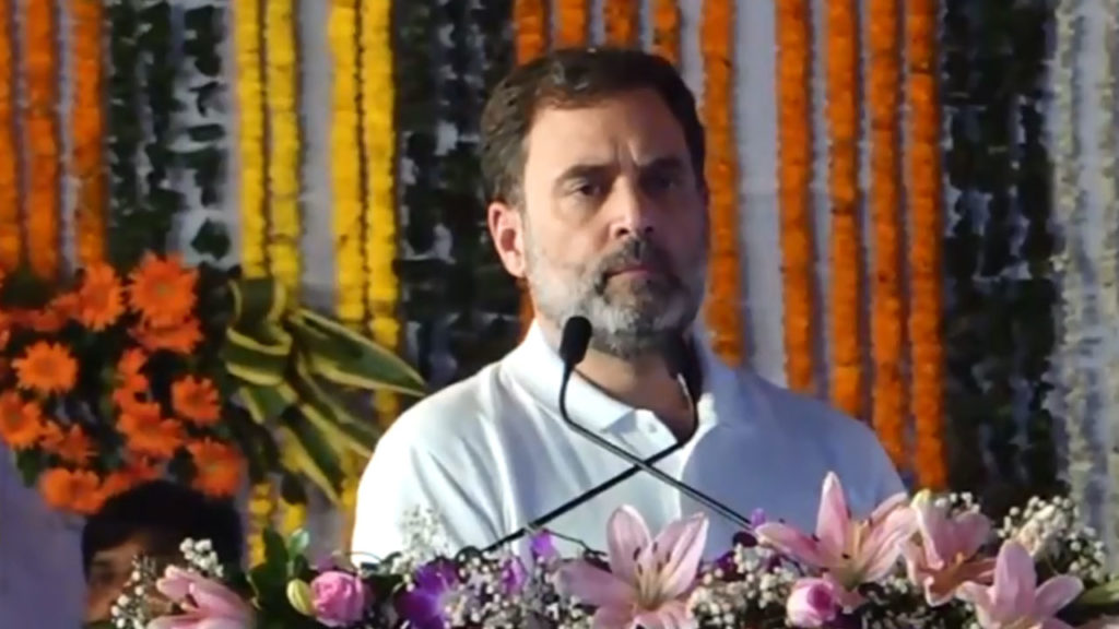 Only 3 out of 90 secretaries in the government of India says Rahul Gandhi in Chhattisgarh