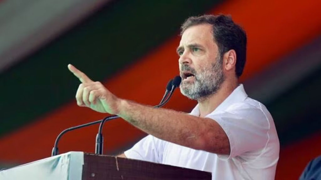 Rahul Gandhi compared fight between Congress and BJP as Gandhi vs Godse