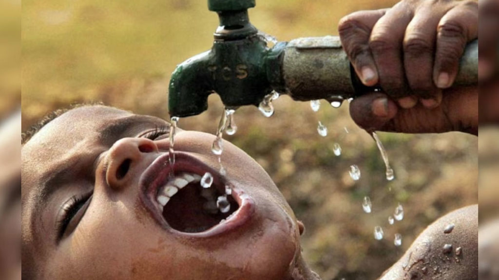 A village in Uttar Pradesh gets tap water for the first time in 76 years