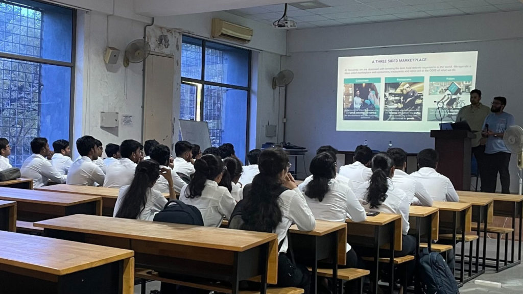 Deliveroo India Development Center which launched the University Hiring Programme