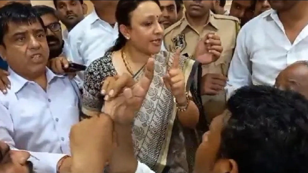 Congress leader suggest congress zindabad slogans instead of bharat mata ki jai in rajasthan