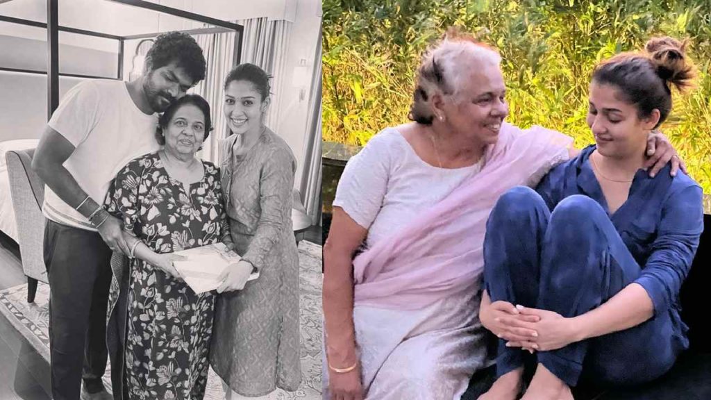 Vignesh Shivan birthday wishes to Nayanthara mother