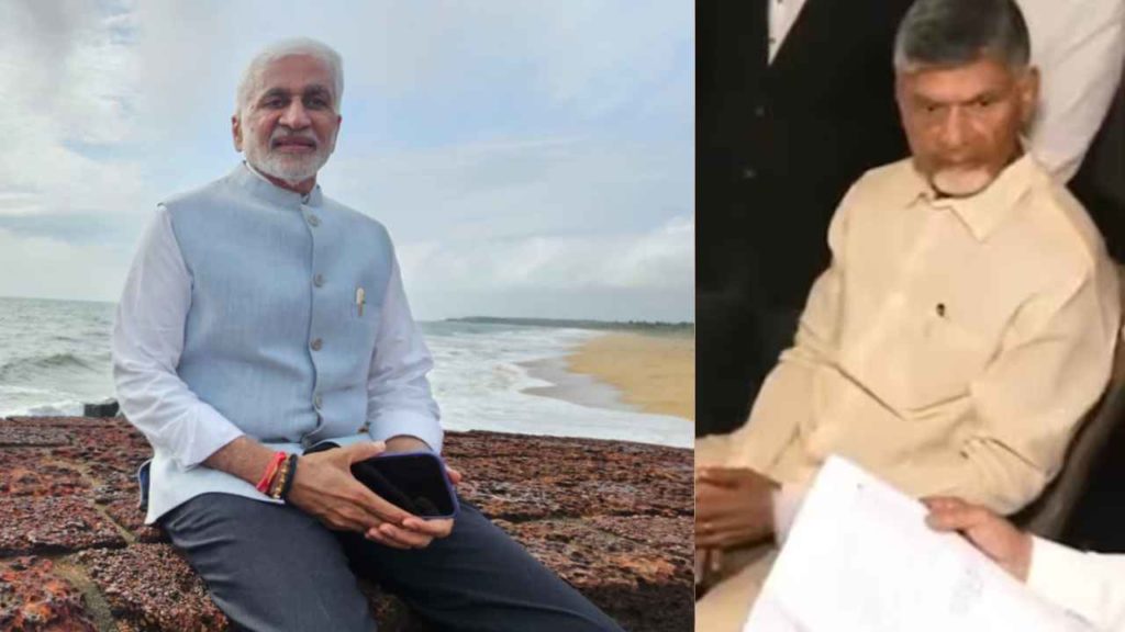 Vijayasai Reddy - Chandrababu Remand