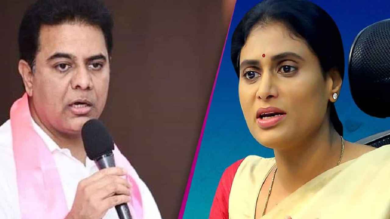 YS Sharmila : మీరు డబ్బాలు కొట్టుకుంటున్నట్టు మహిళా బిల్లు మీ పోరాట ఫలితమే అయితే, మీకు దమ్ముంటే ఇలా చేయండి- కేటీఆర్కు షర్మిల సవాల్ YS Sharmila : మీరు డబ్బాలు కొట్టుకుంటున్నట్టు మహిళా బిల్లు మీ పోరాట ఫలితమే అయితే, మీకు దమ్ముంటే ఇలా చేయండి- కేటీఆర్కు షర్మిల సవాల్