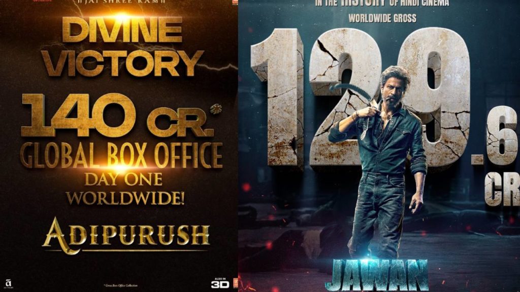 Shahrukh Khan Jawan Movie First day Collections cant beat Prabhas Adipurush first day collections
