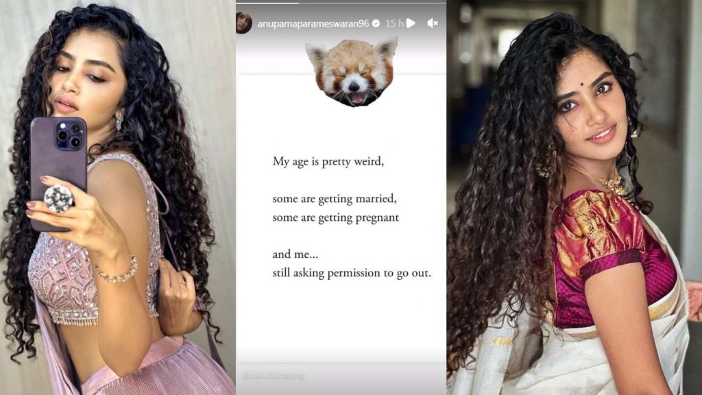 Anupama Parameswaran Interesting post on her age People post goes viral