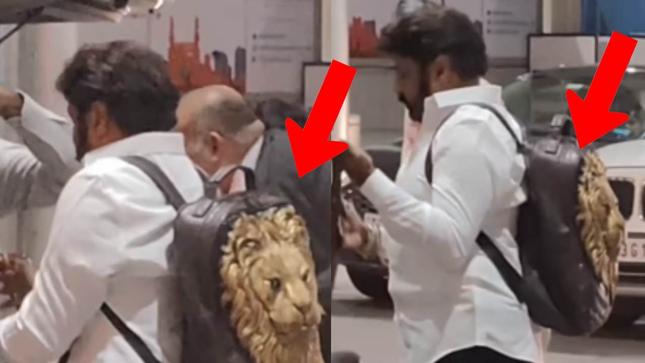 Balakrishna : బాలయ్య బాబు బ్యాగ్ చూశారా? సింహమే సింహాన్ని భుజాన వేసుకుంది.. Balakrishna : బాలయ్య బాబు బ్యాగ్ చూశారా? సింహమే సింహాన్ని భుజాన వేసుకుంది..