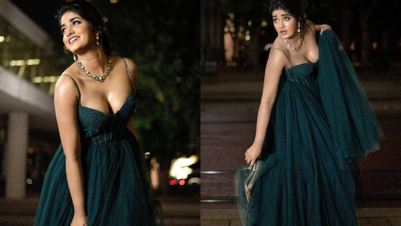 Dimple Hayathi : డిమ్ లైట్స్‌లో మెరుస్తున్న డింపుల్..