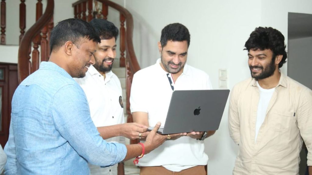 Dinesh Teja Hebah Patel Ala Ninnu Cheri Movie Title Song Released by Director Krish 