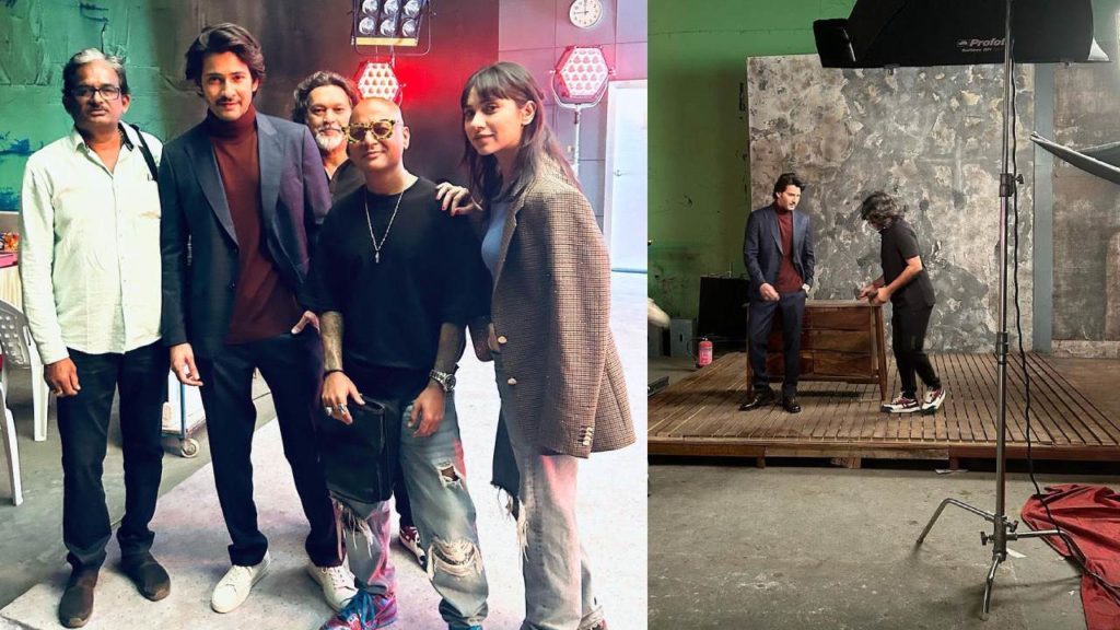 Mahesh Babu New Look for an Ad Shoot Namrata Shirodkar Shares Pics Goes Viral