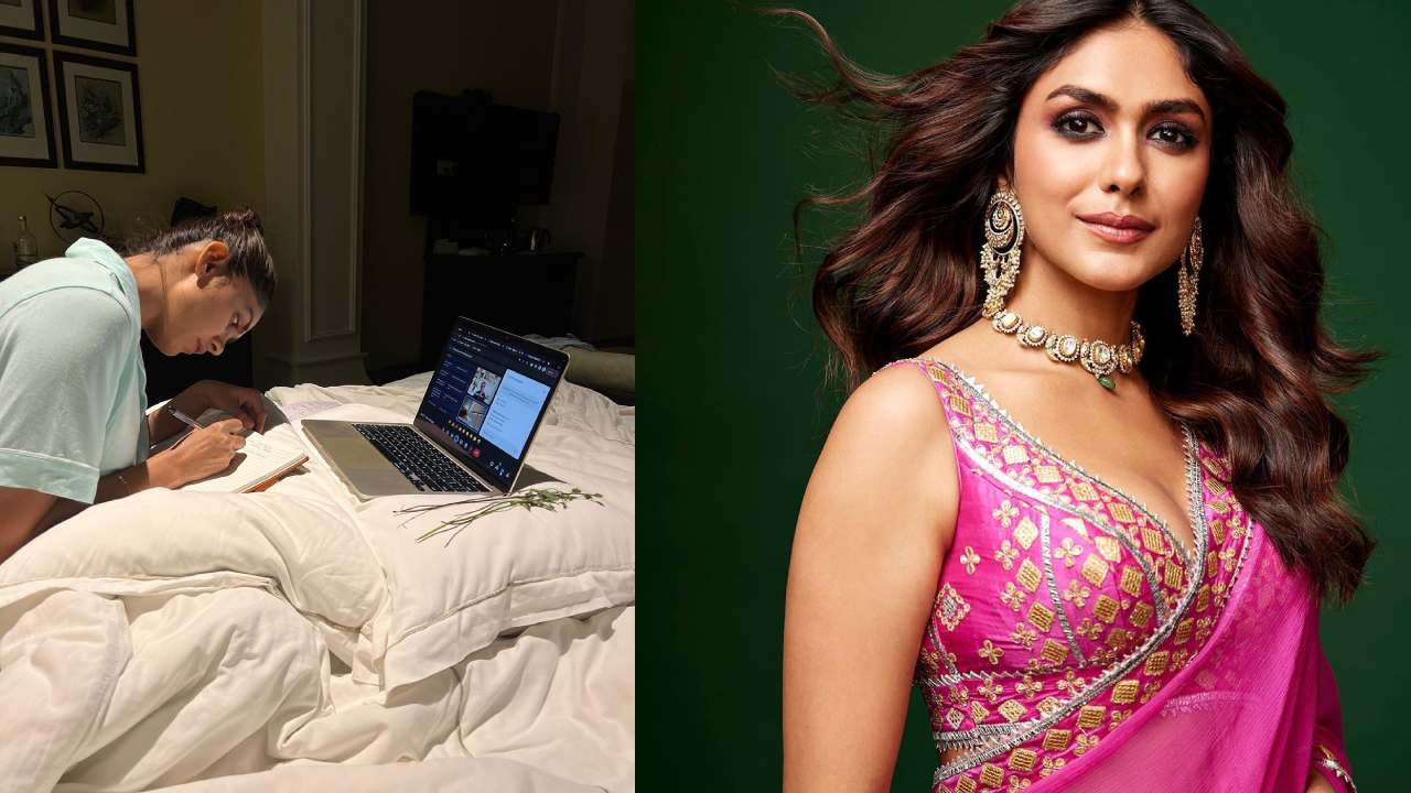 Mrunal Thakur : తెలుగు నేర్చుకోవడానికి మృణాల్ ఎంత కష్టపడుతుందో చూడండి.. హీరోయిన్స్ అంతా ఇలా నేర్చుకుంటే బాగుండు.. Mrunal Thakur : తెలుగు నేర్చుకోవడానికి మృణాల్ ఎంత కష్టపడుతుందో చూడండి.. హీరోయిన్స్ అంతా ఇలా నేర్చుకుంటే బాగుండు..