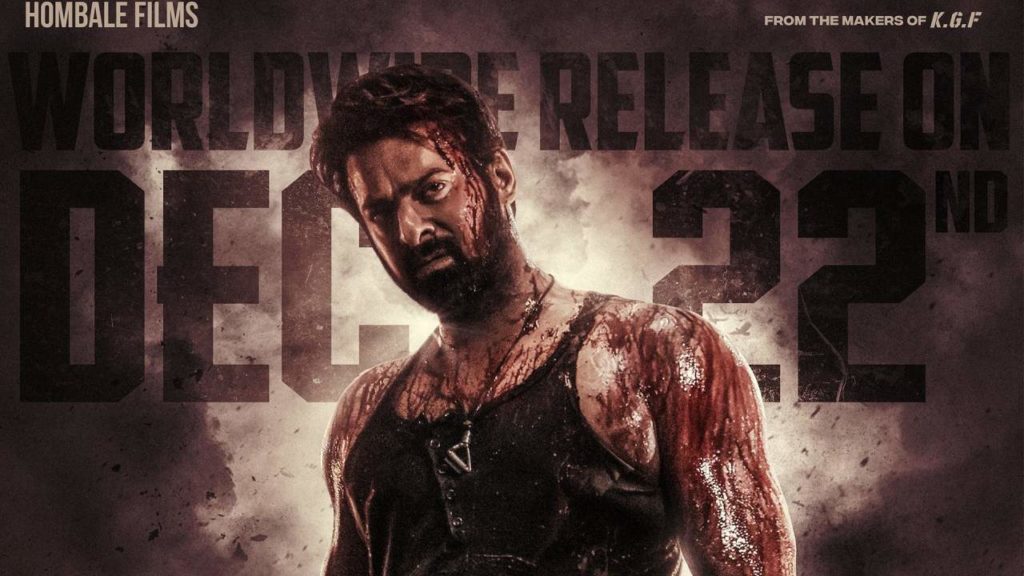 Prabhas Salaar part 1 Cease Fire New Release Date Announced