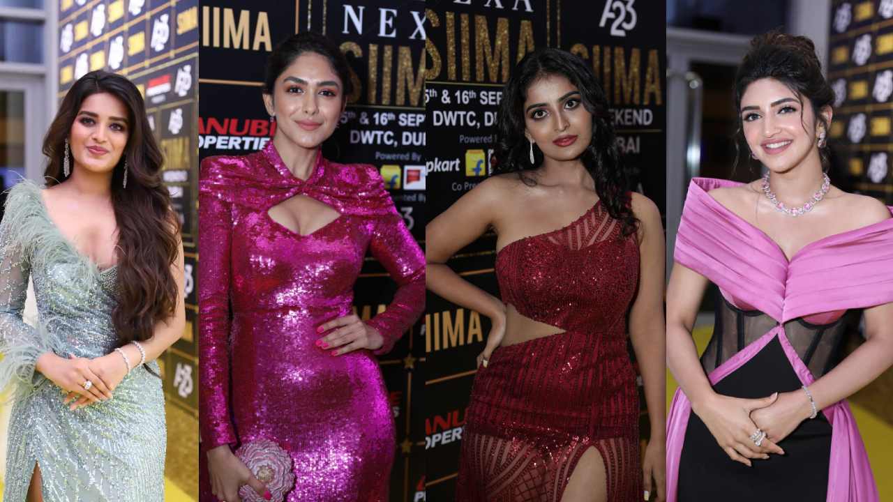 SIIMA Awards 2023 : సైమా అవార్డ్స్ ఈవెంట్ లో టాలీవుడ్ సెలబ్రిటీలు..
