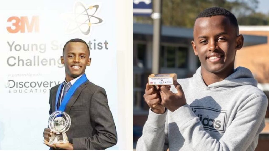 14 year US boy Heman Bekele Skin Cancer Soap
