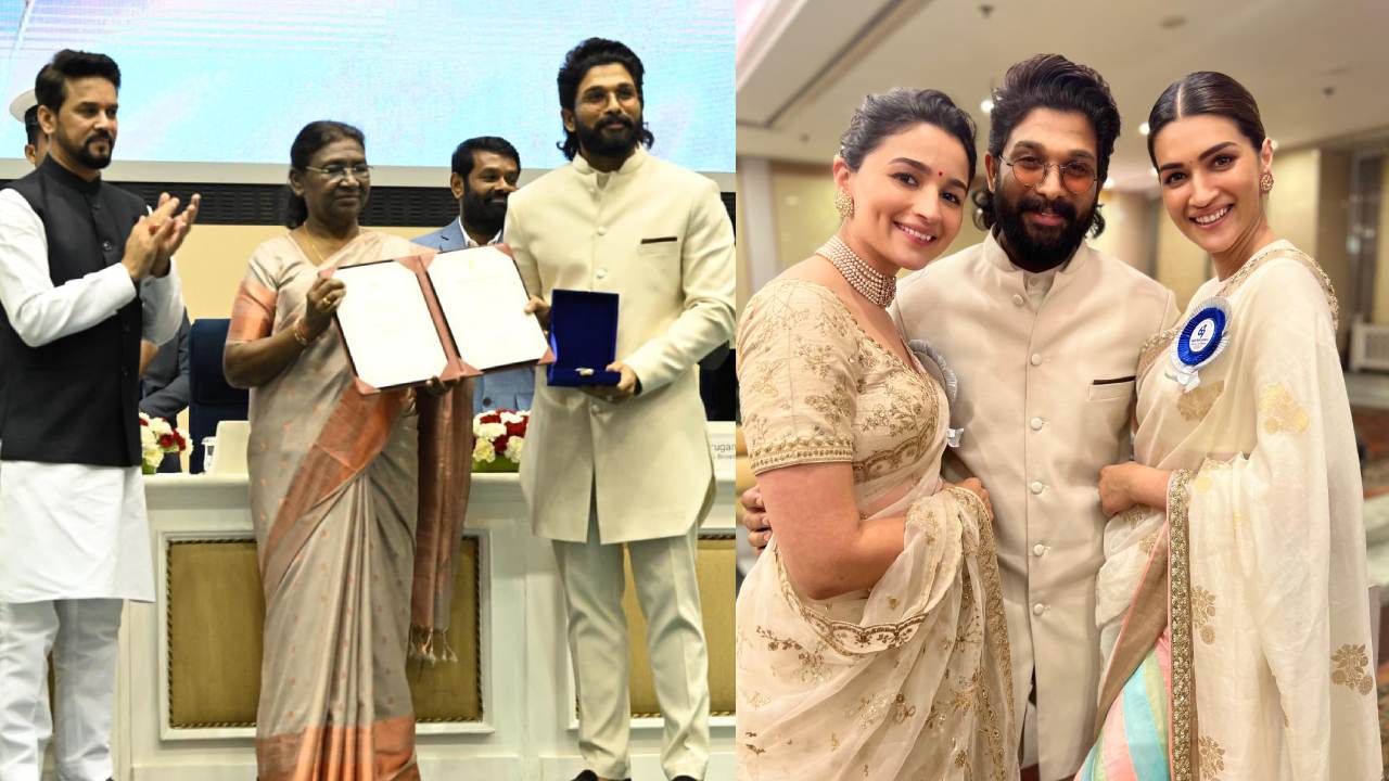 Allu Arjun : నేషనల్ అవార్డు వేడుకల్లో అల్లు అర్జున్ సందడి..