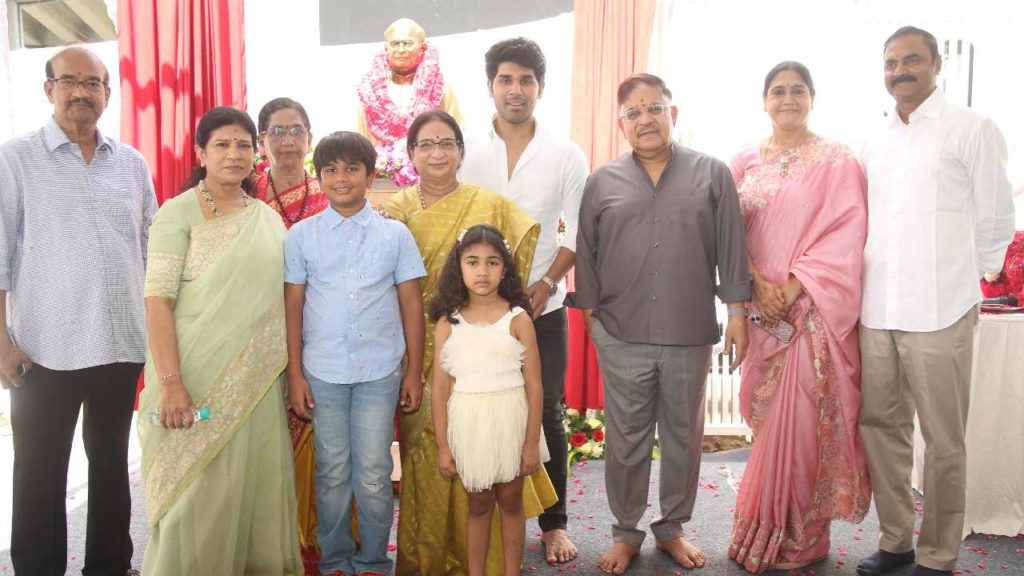 Allu Ramalingaiah Statue opened at Allu Business Park