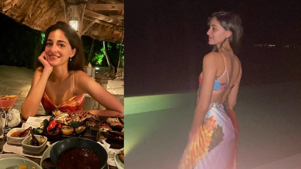 Ananya Panday Birthday Celebrations in Maldives with Boy Friend Aditya Roy Kapoor
