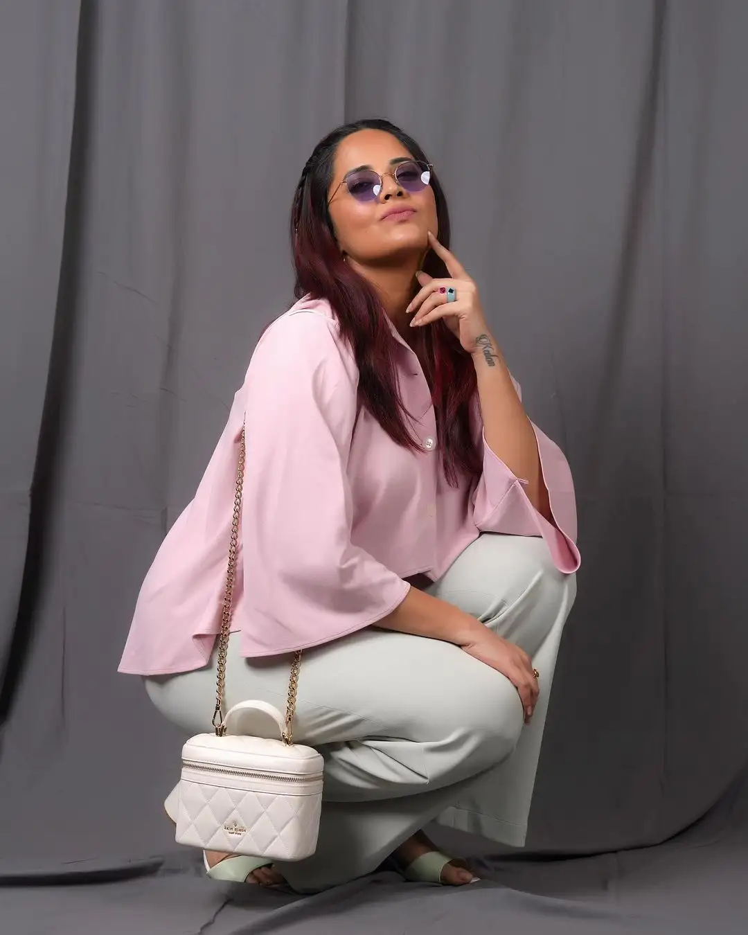 Anasuya Stylish Looks in Western Wear