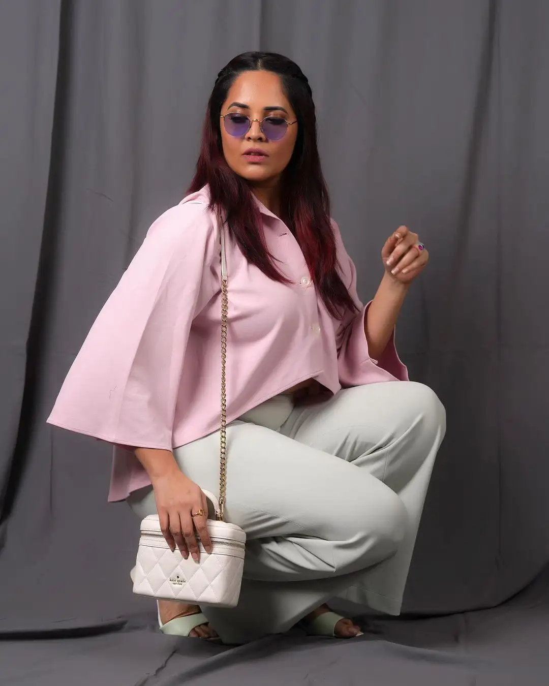 Anasuya Stylish Looks in Western Wear