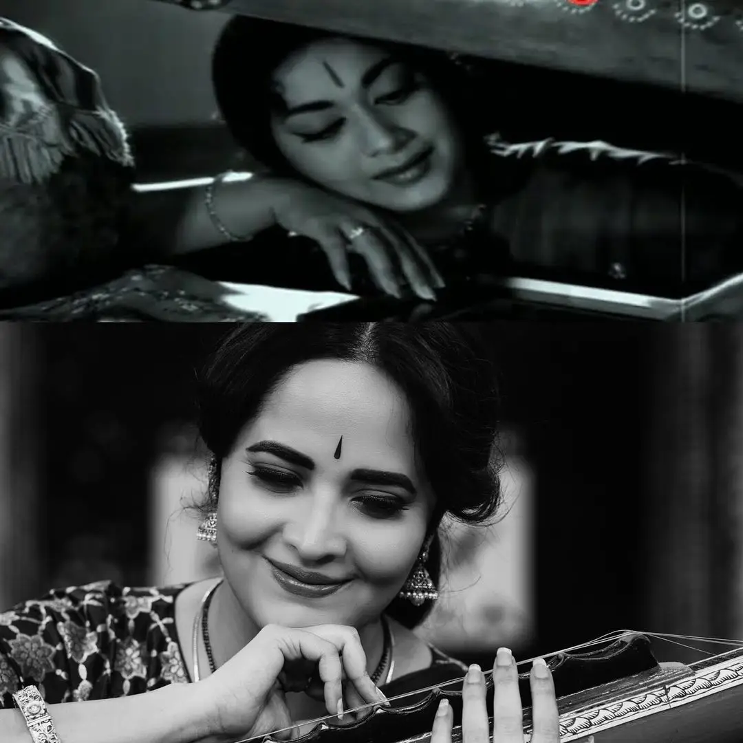 Anasuya Special Performance in Savitri Looks