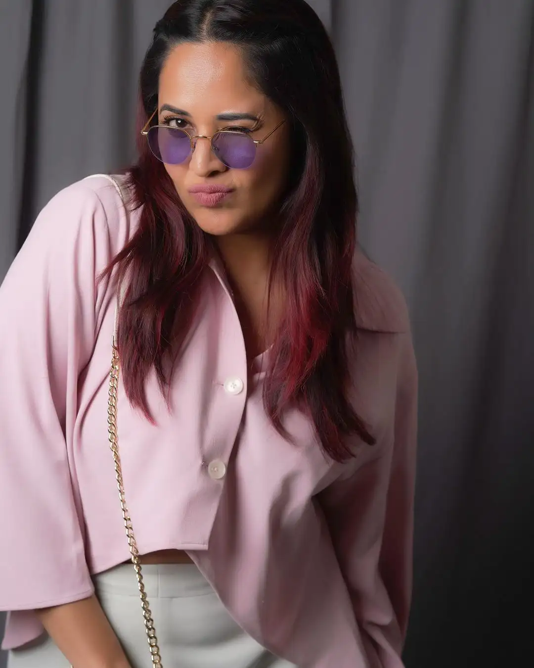 Anasuya Stylish Looks in Western Wear