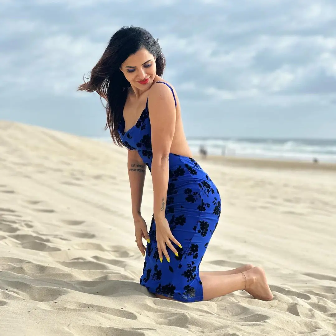 Ashu Reddy Enjoying in Australia Beaches
