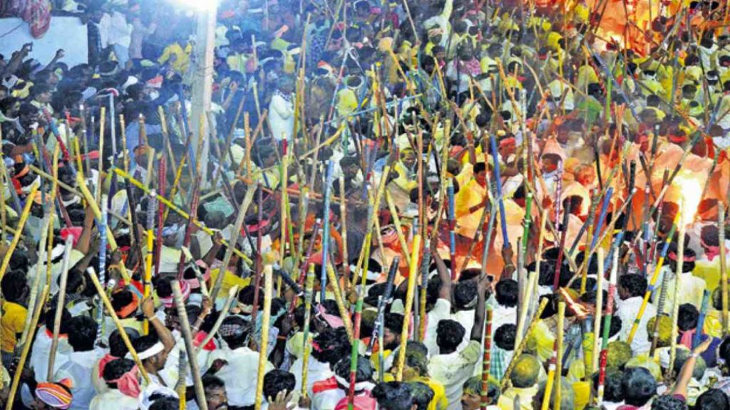 Devaragattu Stick fighting
