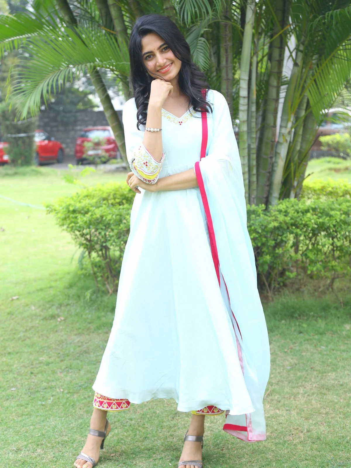 Dia Actress Kushee Ravi Photos at PINDAM Movie teaser launch